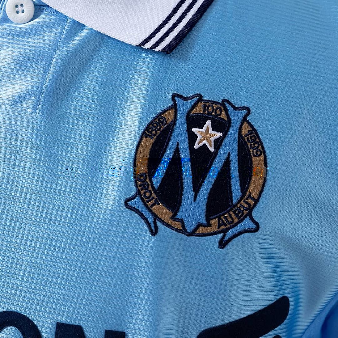 Olympique de Marseille 1998_99 Away Retro Jersey 4