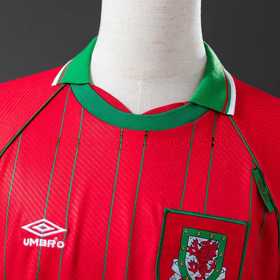 Wales 1994_96 Home Retro Jersey S-XXL 6