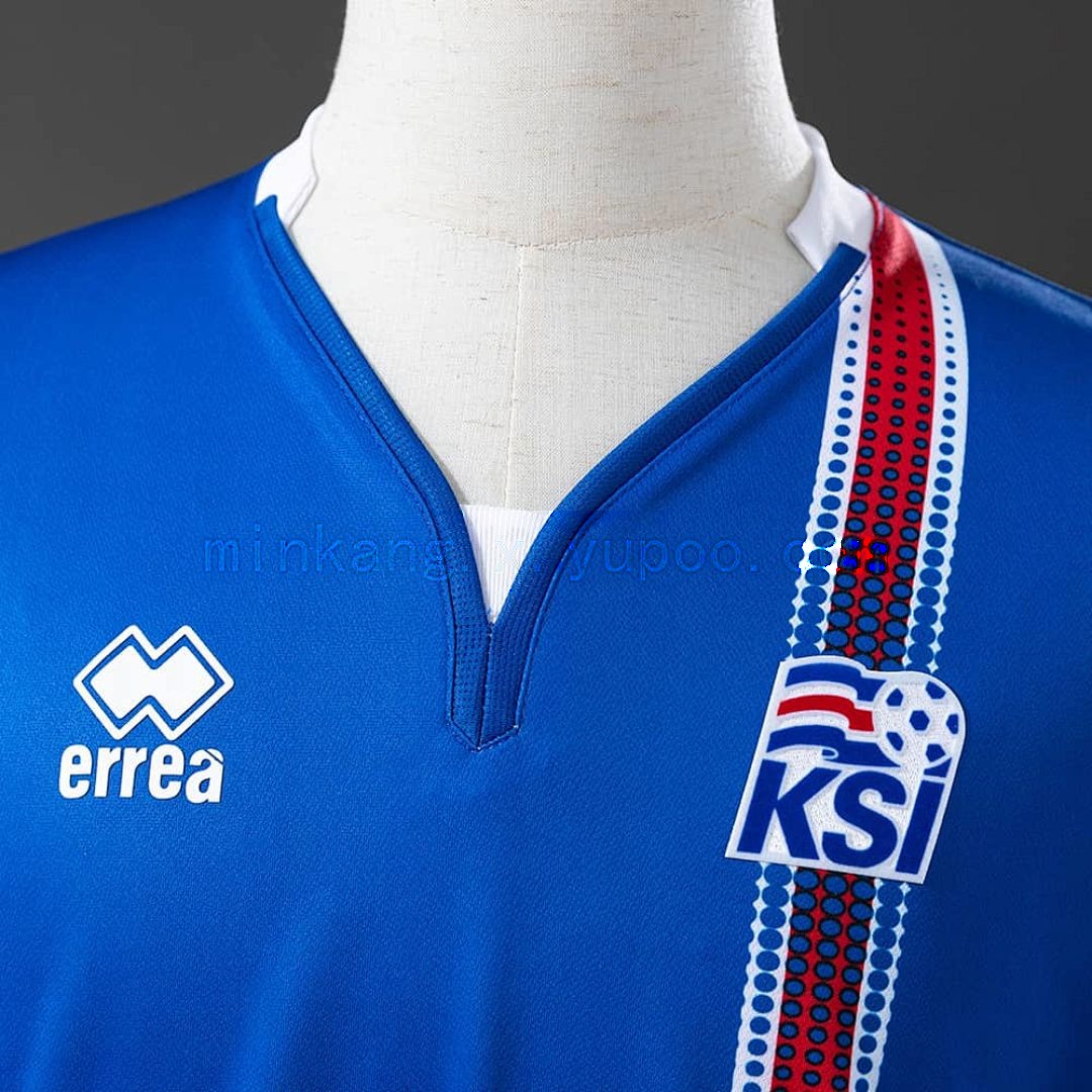 Iceland 2016_17 Home Retro Jersey S-XXL 6