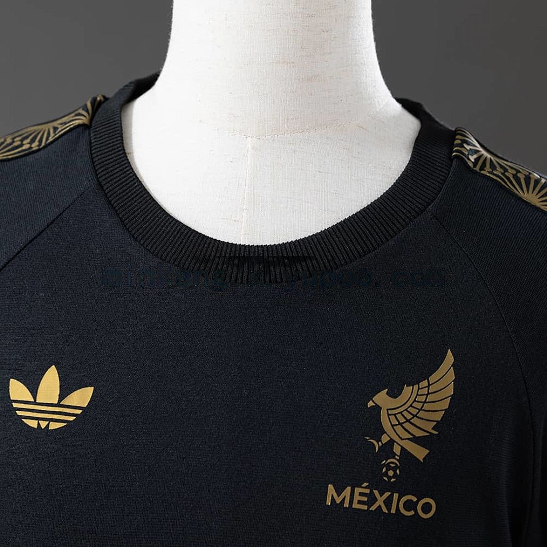 Mexico Gold 3-stripes T-Shirt S-3XL 5