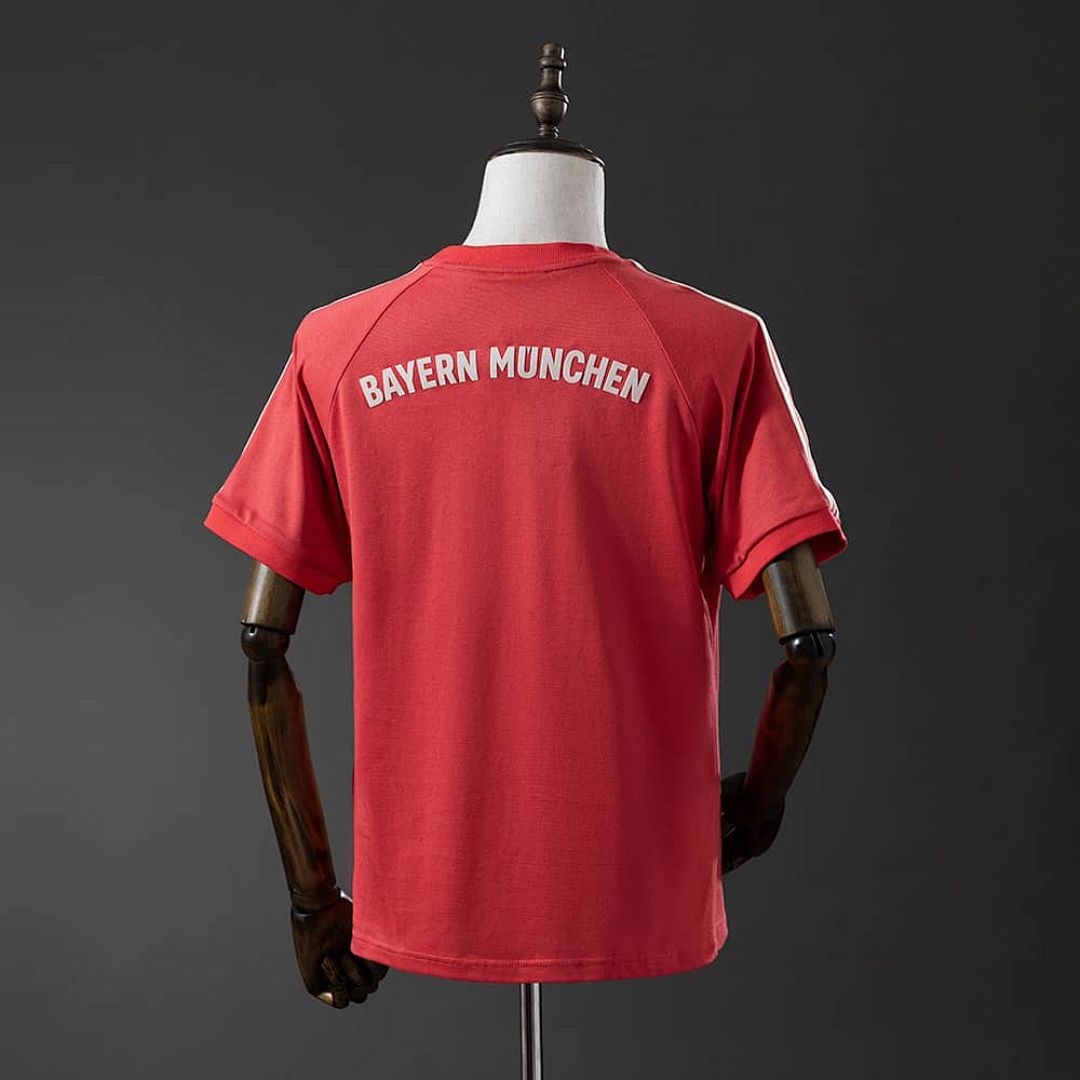 Bayern Munich Adicolor Classics 3-Stripes rojo T-camiseta S-3XL 6