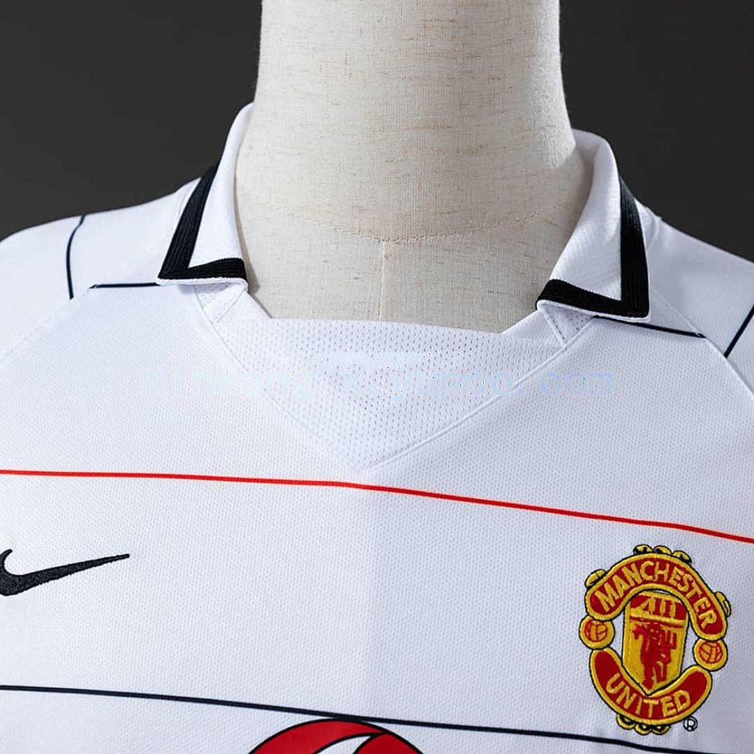 M-U 2003_05 Away Long Sleeve Retro Jersey S-XXL 6