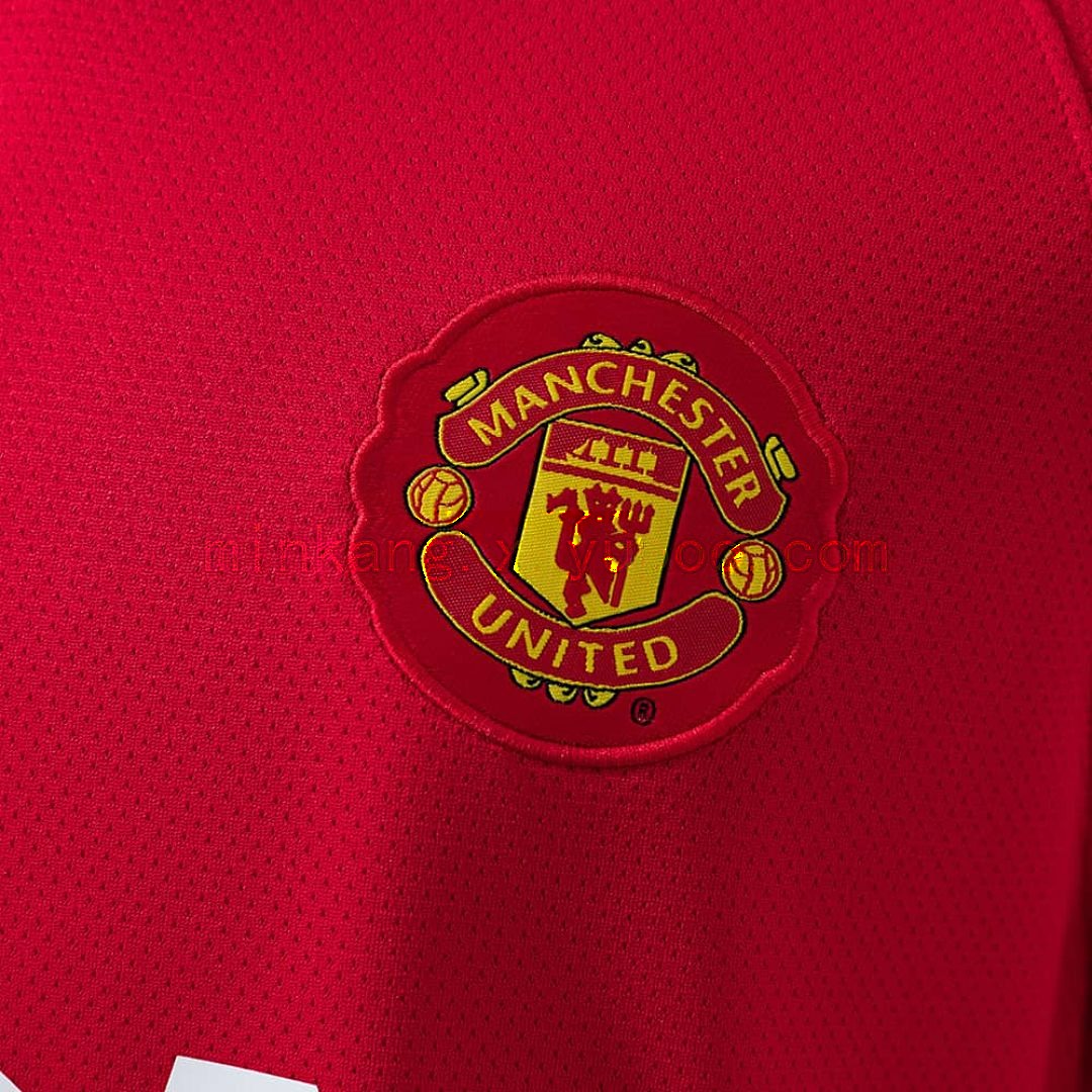 M-U 2010_11 Home Long Sleeve Retro Jersey S-XXL 5