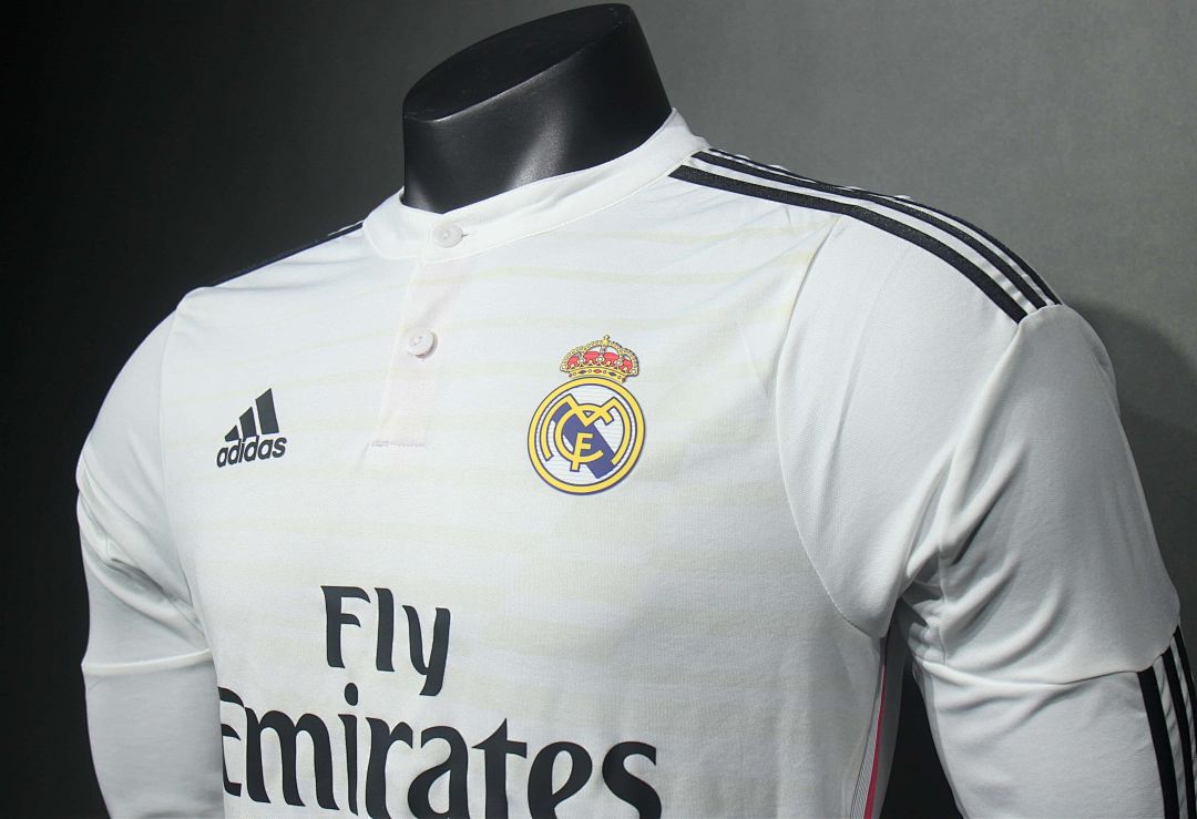 2014-15 Retro Real Madrid Home Kit Player Long Sleeves 10