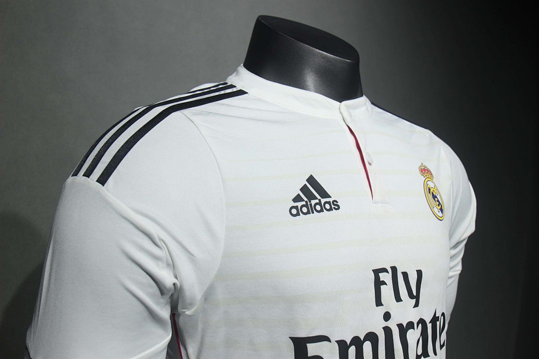 2014-15 Retro Real Madrid Home Kit Player Long Sleeves 9