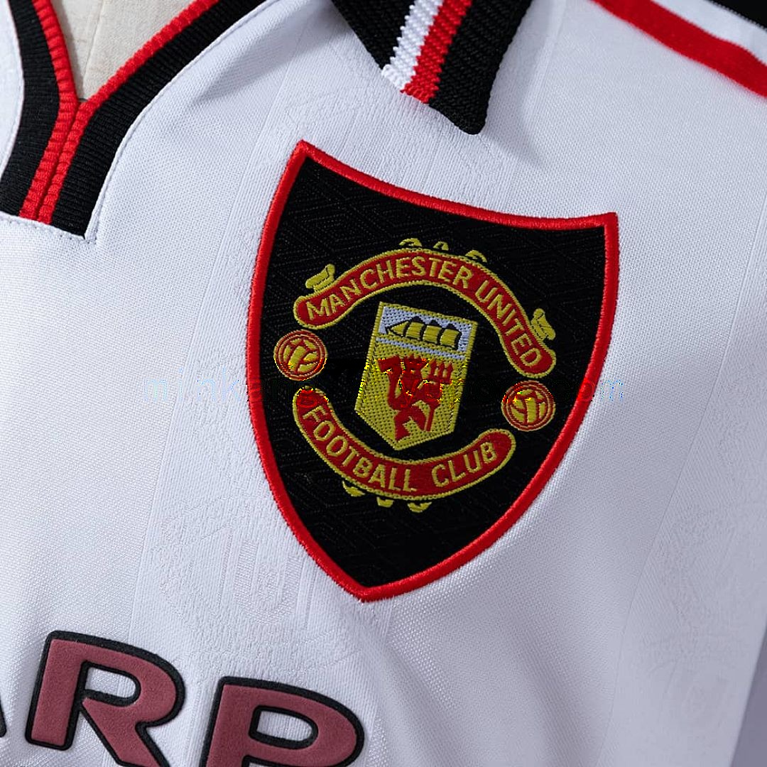 M-U 1998_99 Away Long Sleeve Retro Jersey S-XXL 4