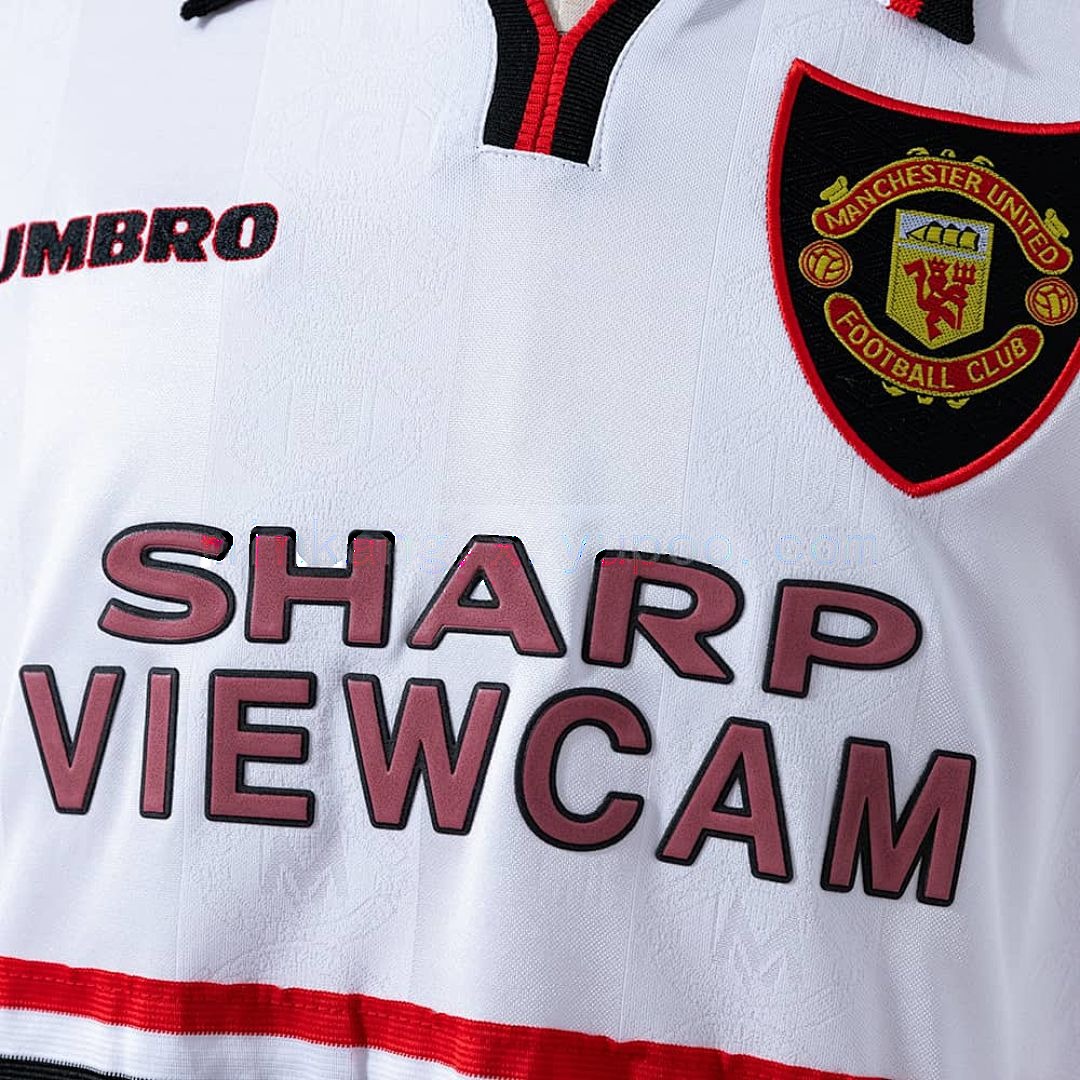 M-U 1998_99 Away Long Sleeve Retro Jersey S-XXL 5