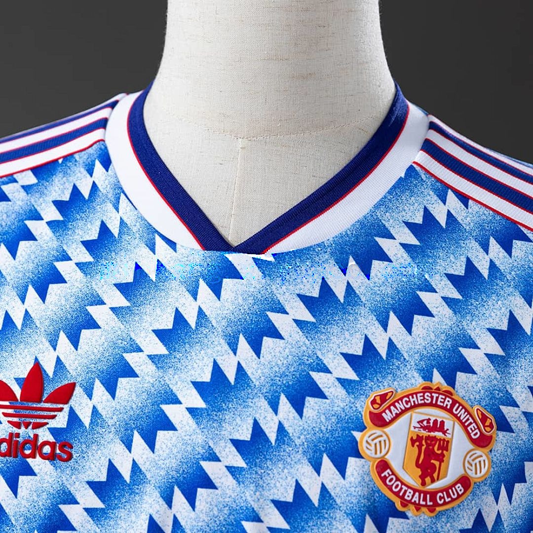 Retro Long Sleeve M-U 90_92 Away S-XXL 6