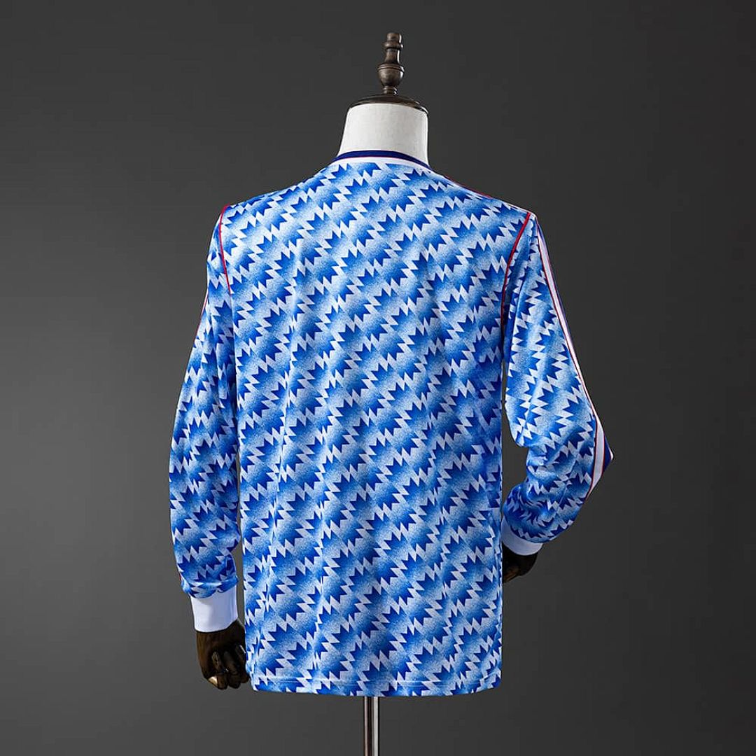 Retro Long Sleeve M-U 90_92 Away S-XXL 7