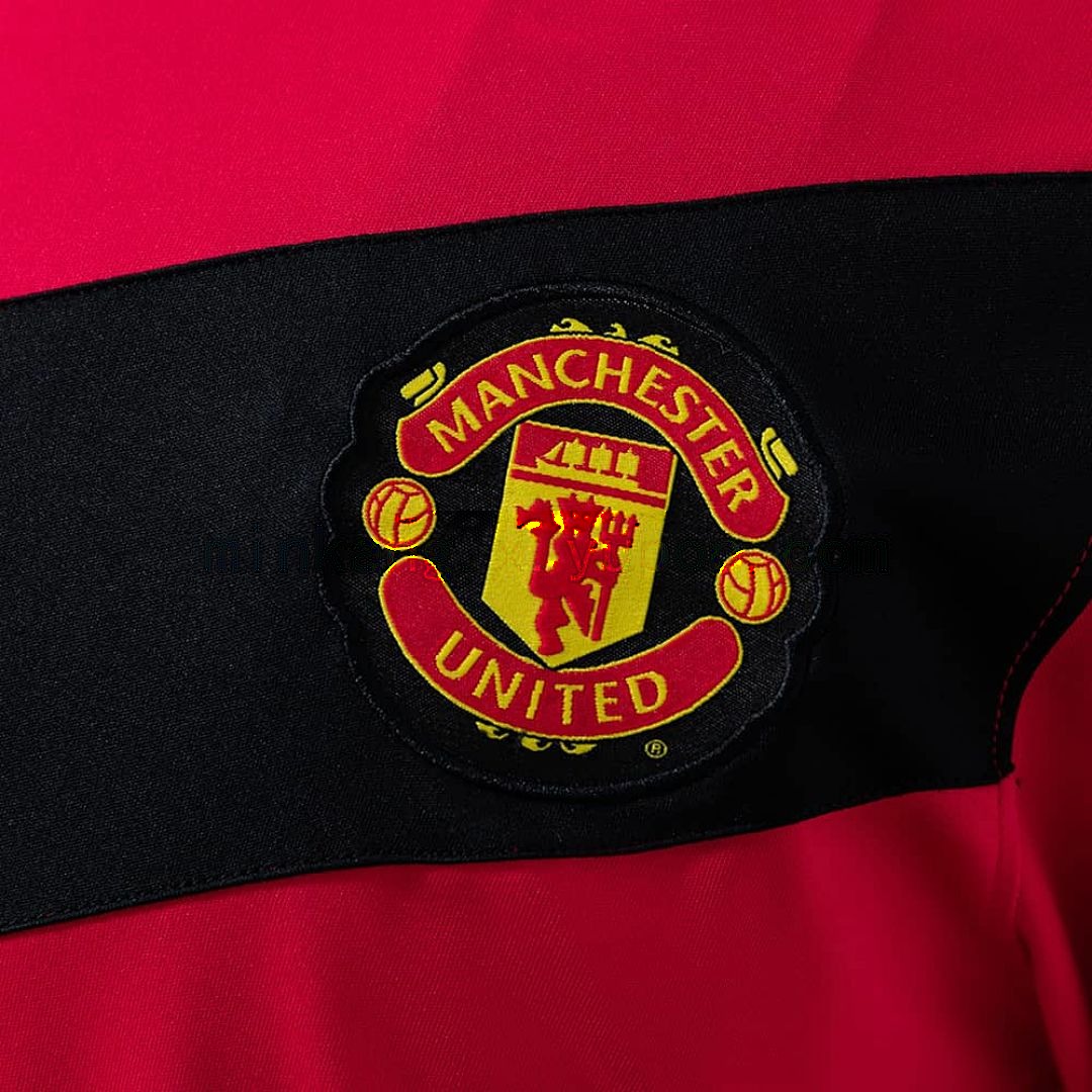 M-U 2010 Home Long Sleeve Retro Jersey S-XXL 4