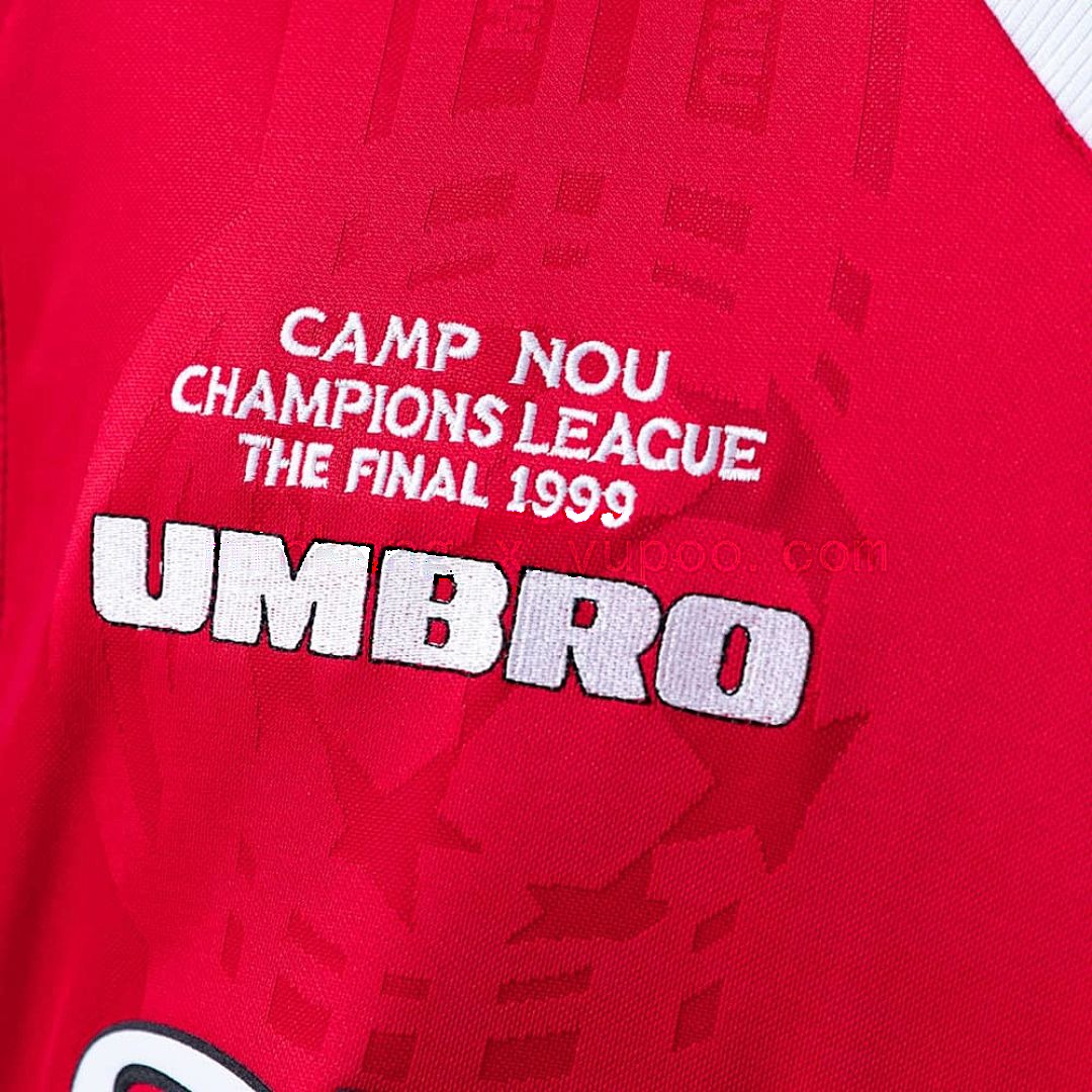 M-U 1999_00 Home Long Sleeve Retro Jersey S-XXL 4