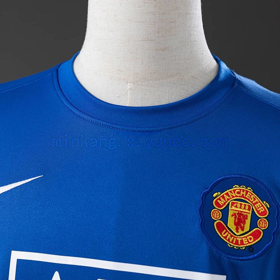 M-U 2008_09 Second Away Long Sleeve Retro Jersey S-XXL 6