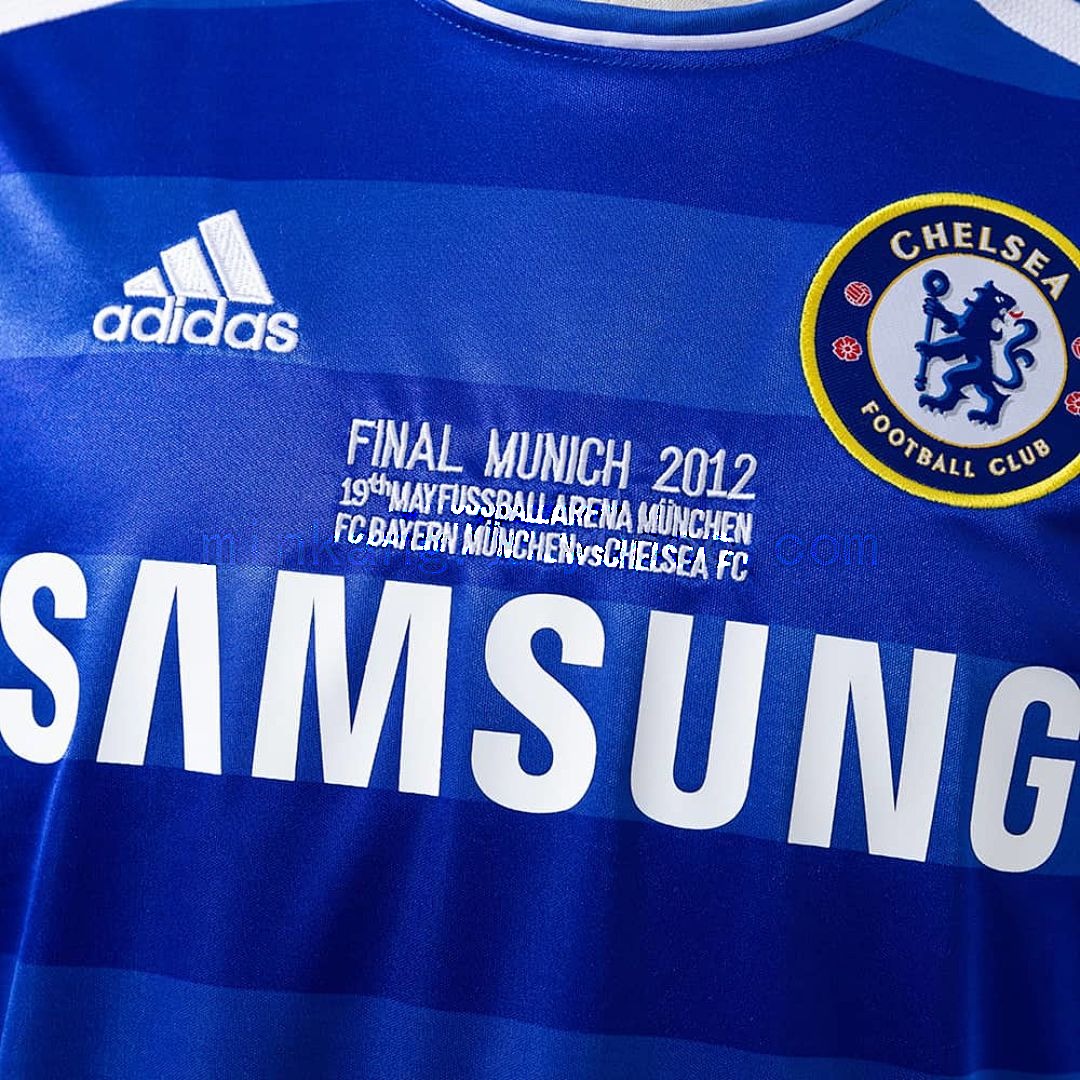 Chelsea 2011_12 Home UEFA Champions League long sleeve Retro Jersey S-XXL 6