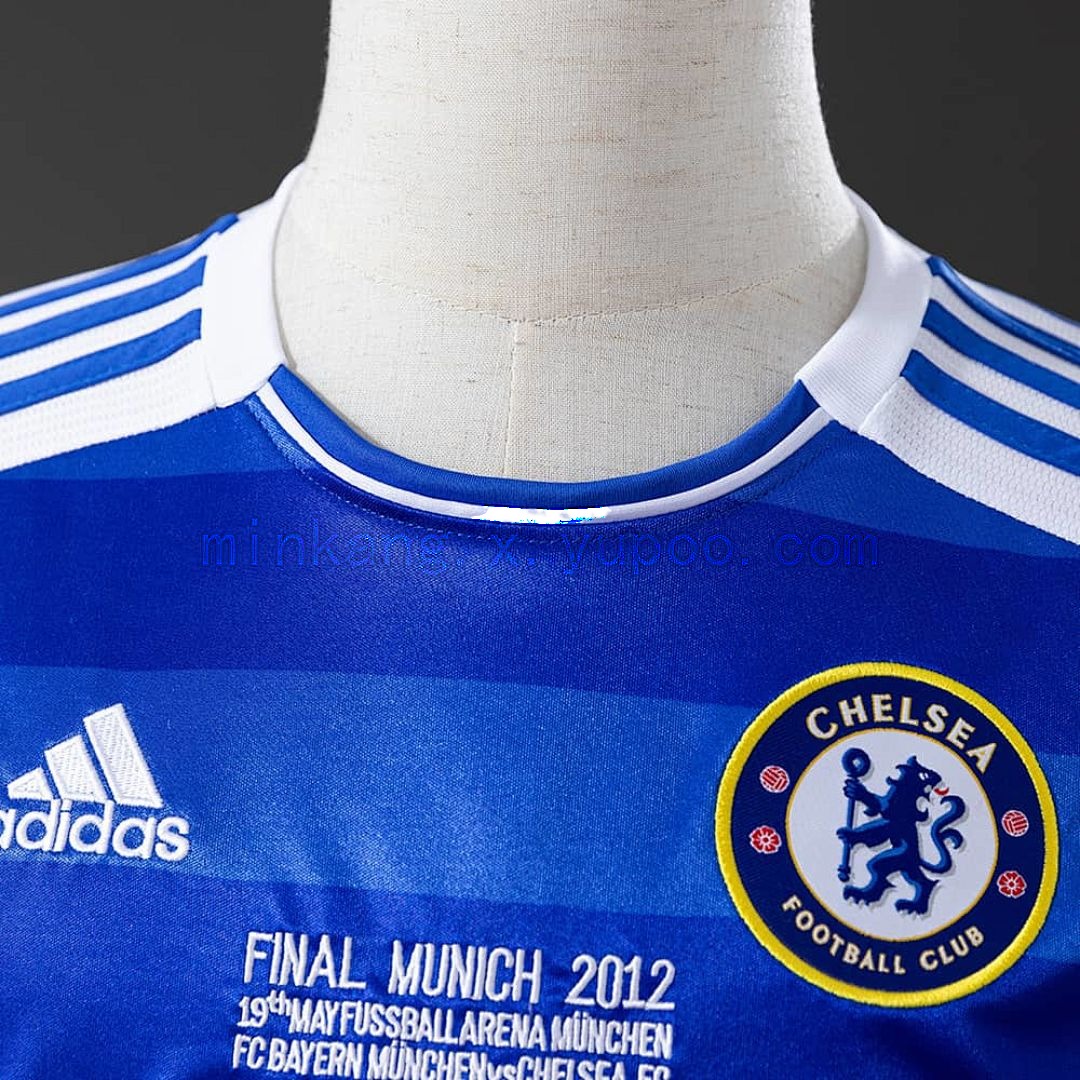 Chelsea 2011_12 Home UEFA Champions League long sleeve Retro Jersey S-XXL 7