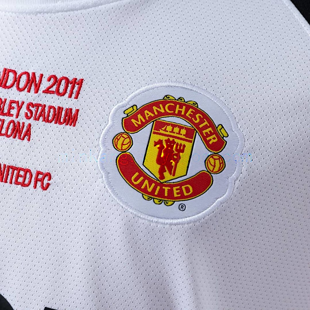 M-U 2010_11 Away Champions League version Retro Jersey S-XXL 5