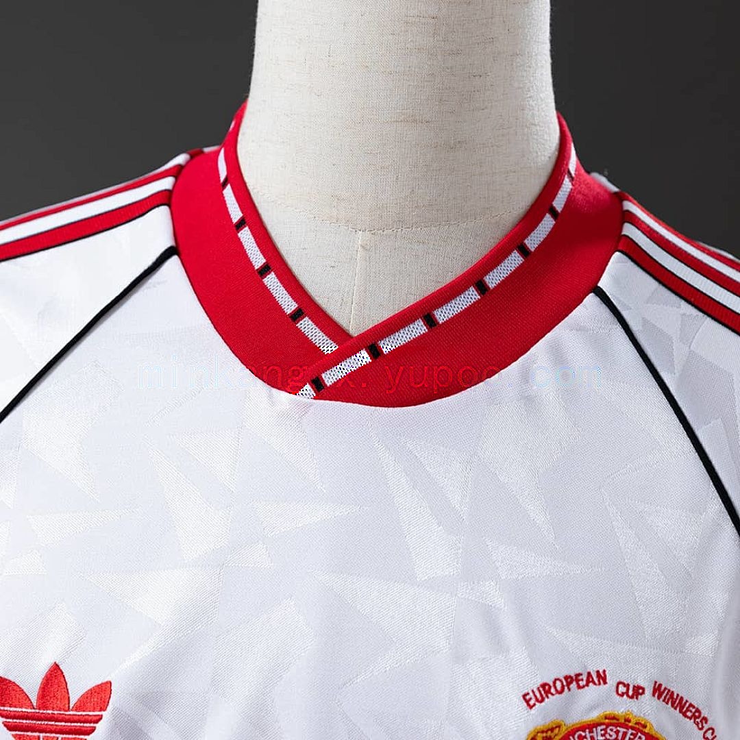 M-U 1991 Away Retro Jersey S-4XL 5