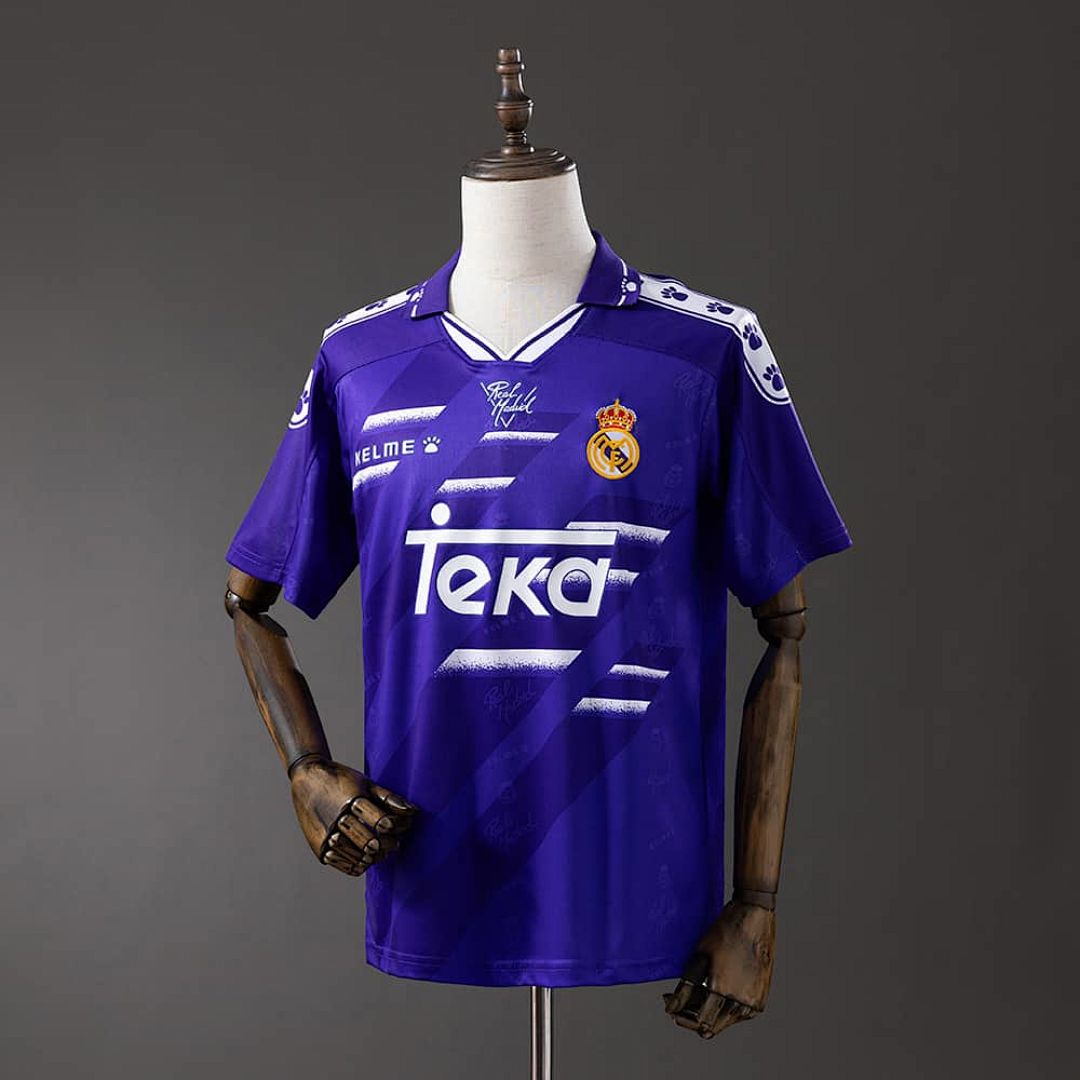 Real Madrid 1994_96 Away Retro Jersey S-XXL