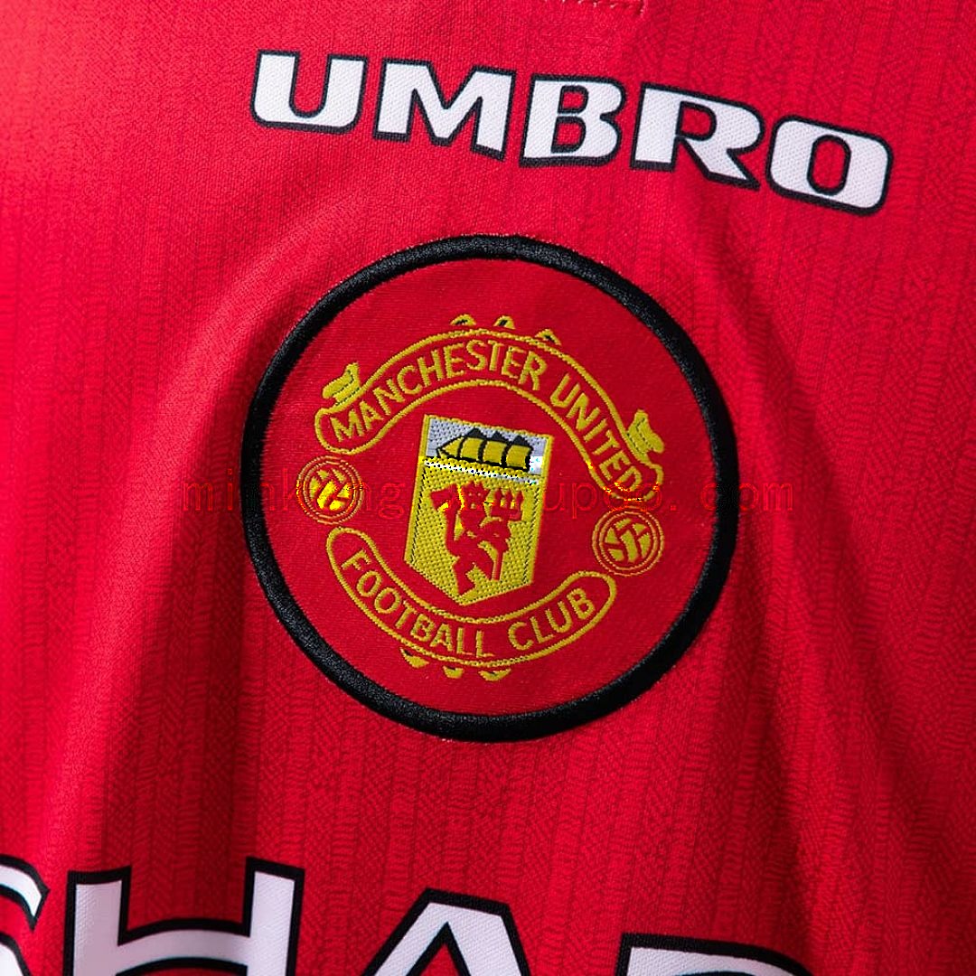 M-U 1996_97 Home Retro Jersey S-XXL 4