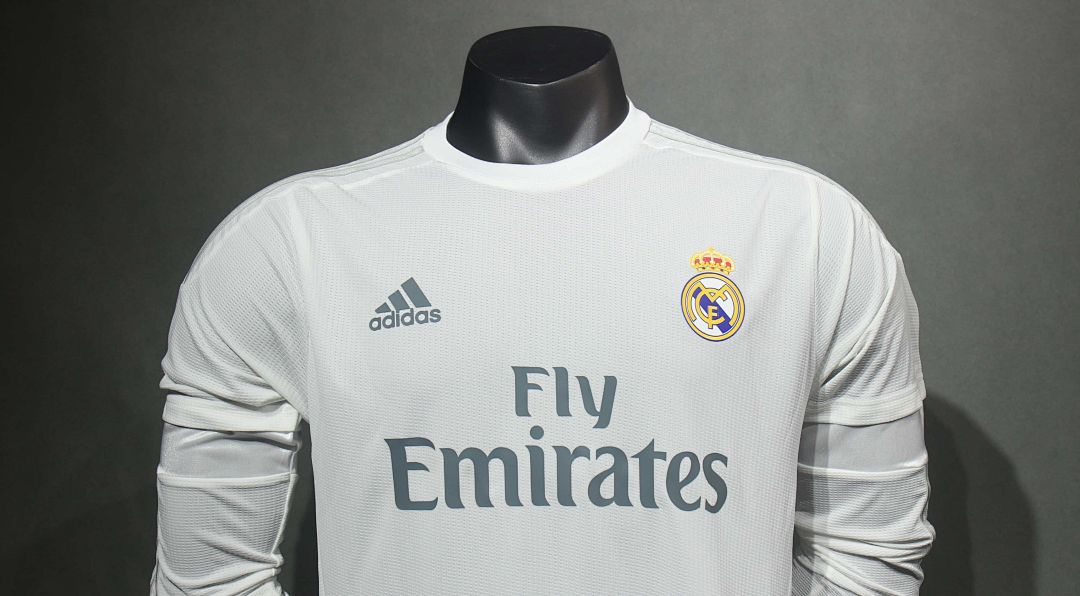 2015-16 Retro Real Madrid Home Kit Player Long Sleeve 5