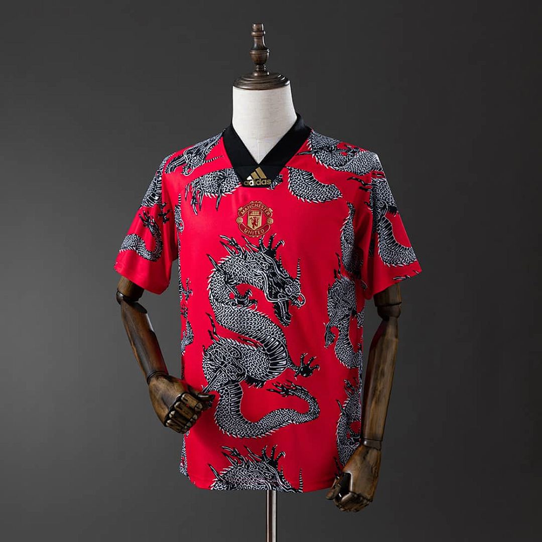 M-U 2019_20 Chinese Dragon Special Edition Retro Jersey S-XXL