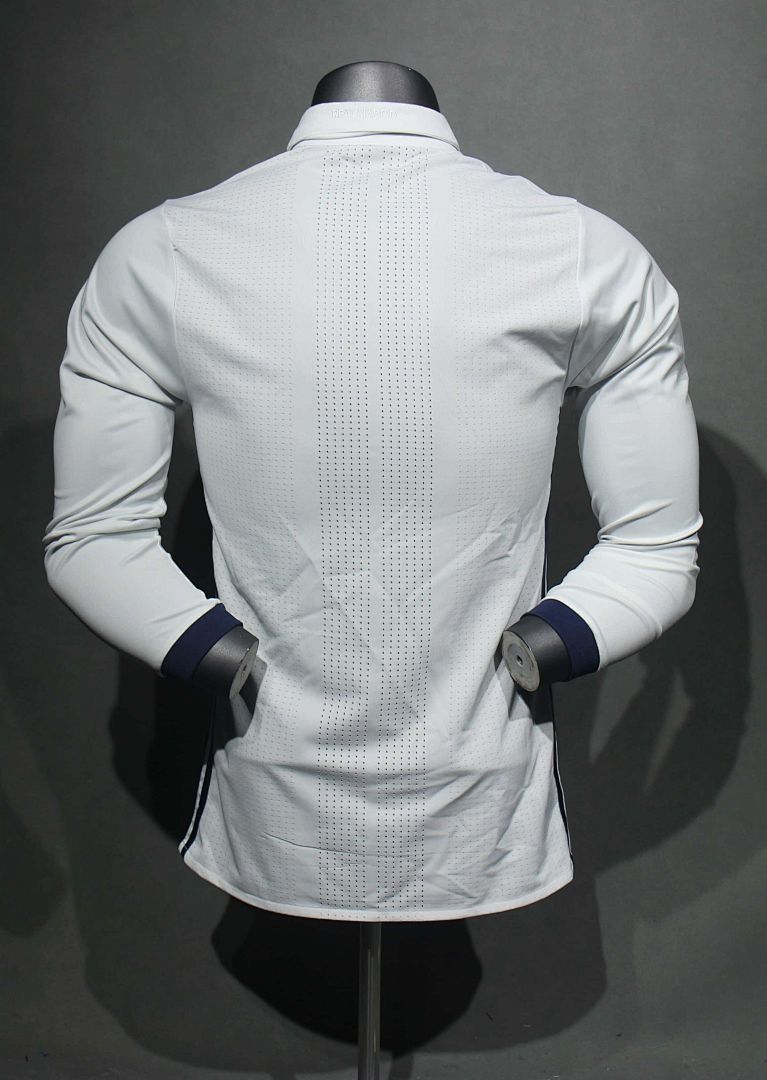 2016-17 Retro Real Madrid Home Kit Player Long Sleeve 6
