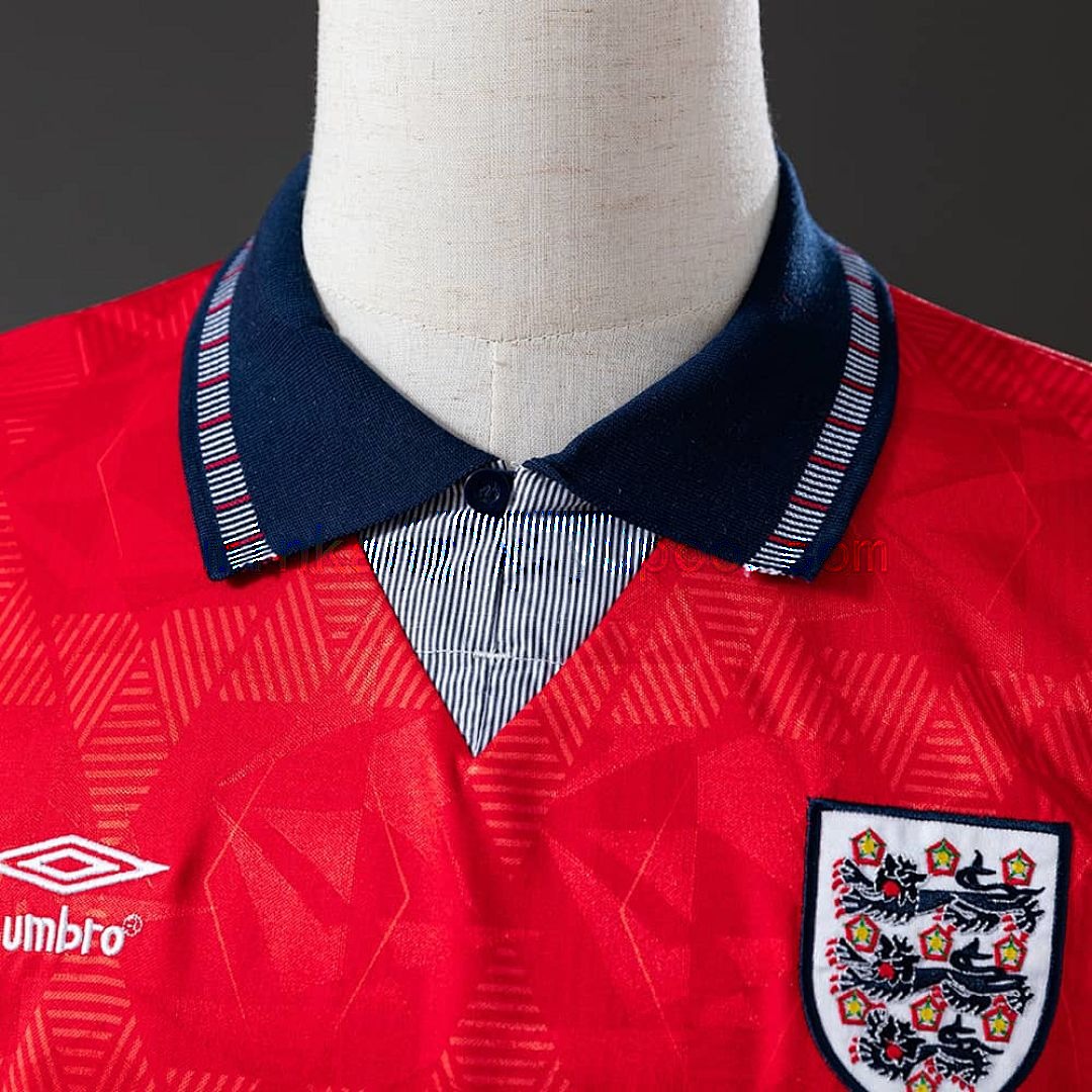 England 1990 Away Retro Jersey S-XXL 5