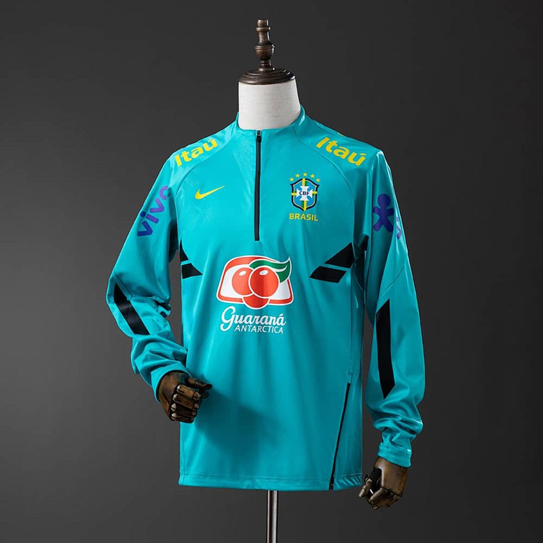 Brazil 22_23 Lake Blue-Training Sweatshirt S-XXL