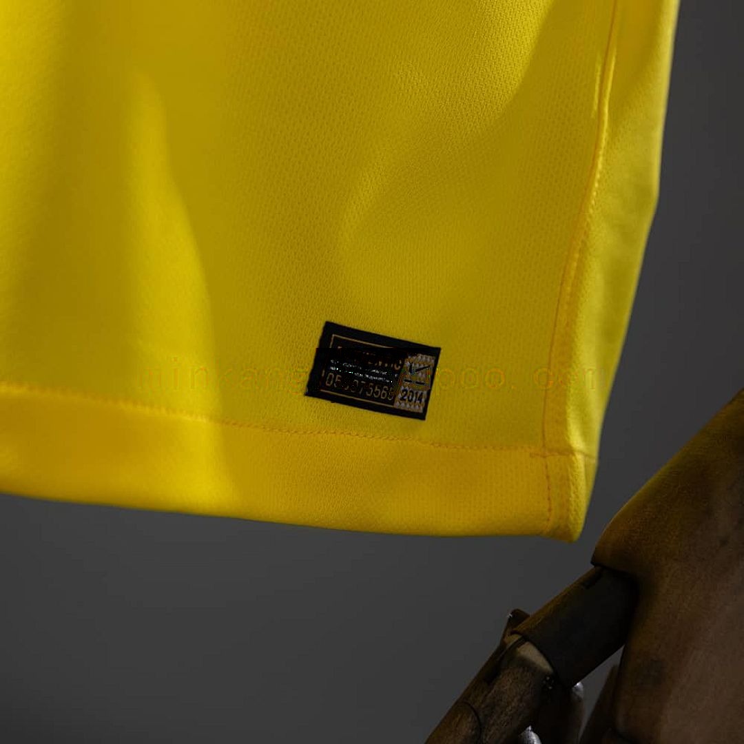 Brazil 2014 Home Retro Jersey S-XXL 2