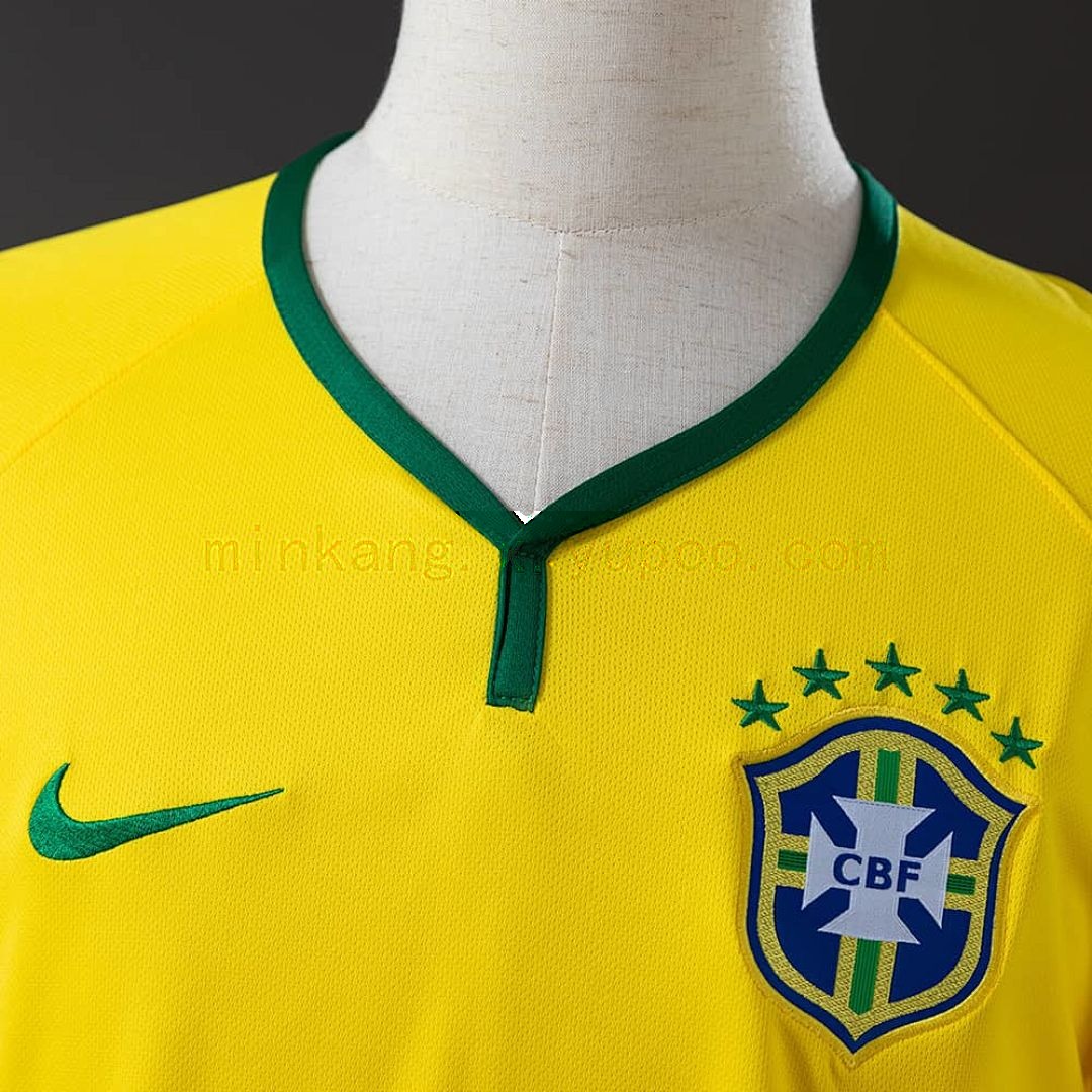 Brazil 2014 Home Retro Jersey S-XXL 6
