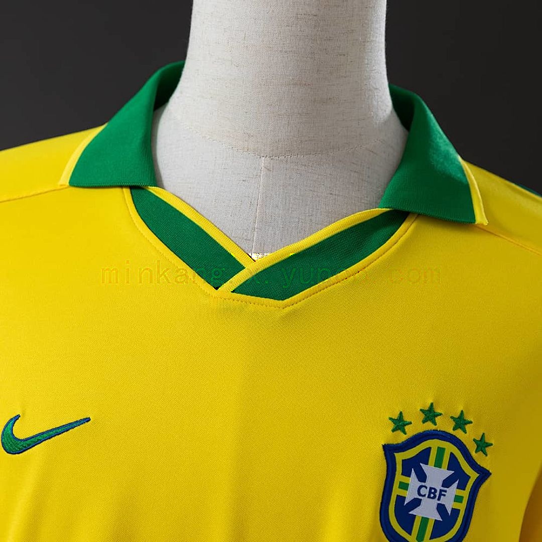Brazil 1997 Home Retro Jersey S-XXL 6