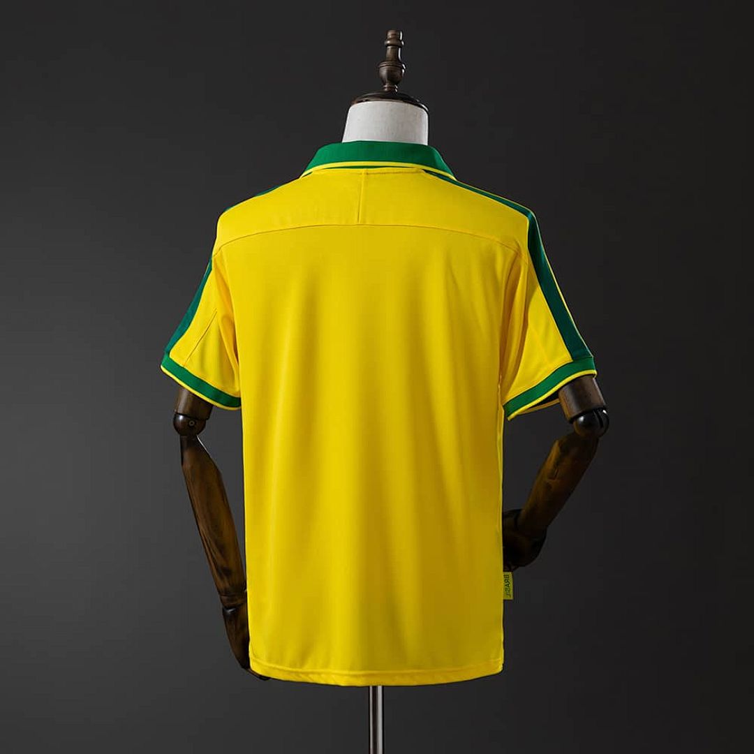 Brazil 1997 Home Retro Jersey S-XXL 7