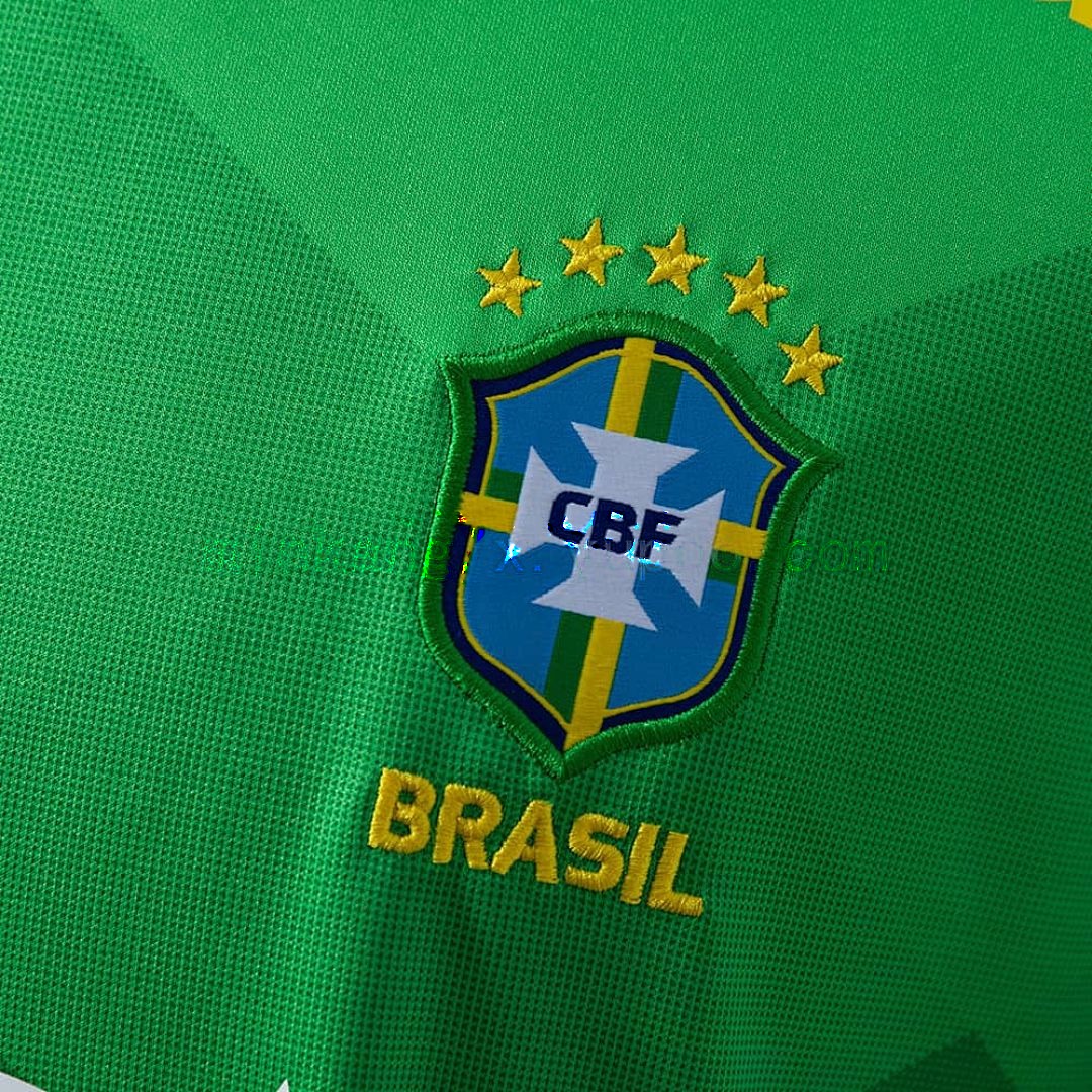 Brazil 2020 training suit green Retro Jersey S-XXL 4