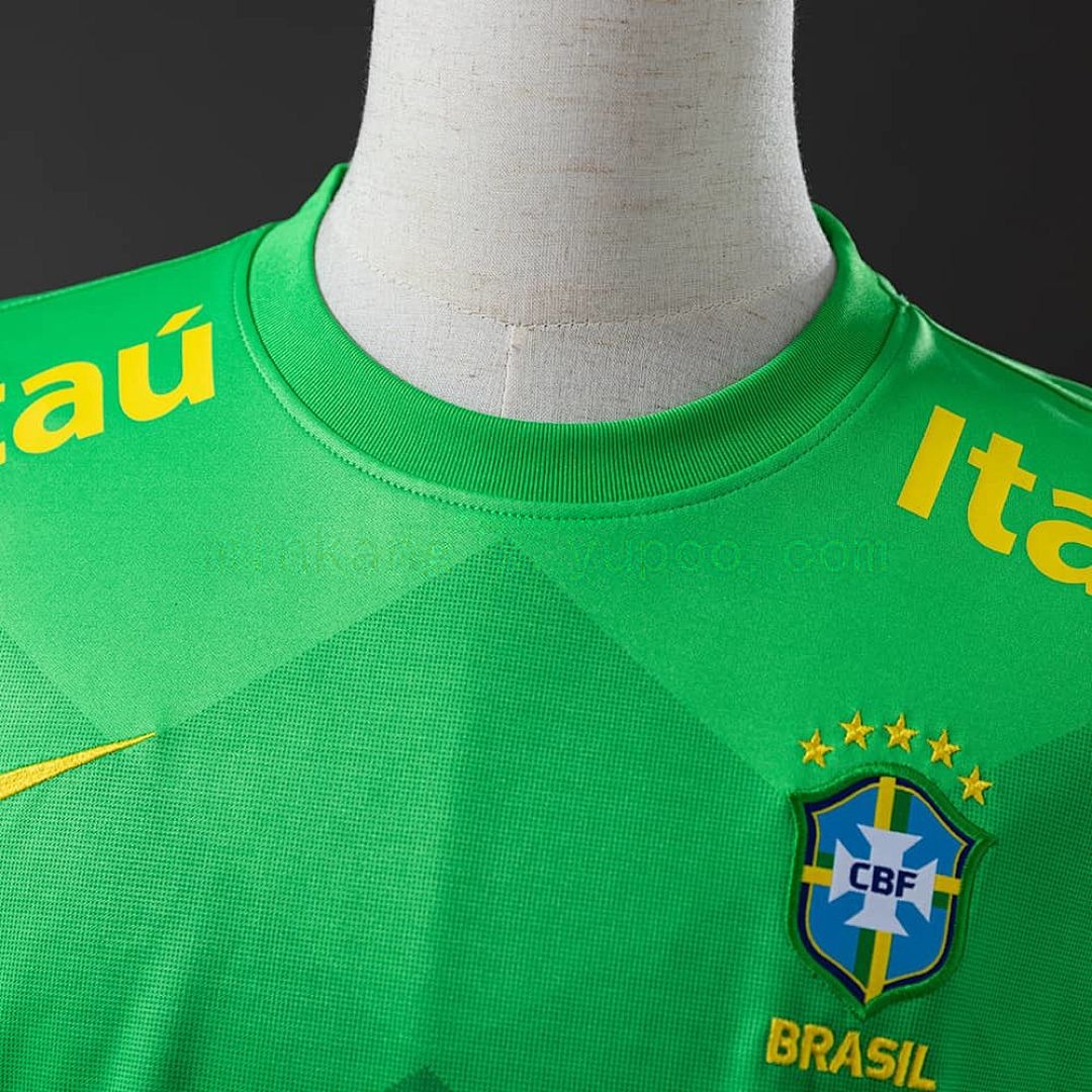 Brazil 2020 training suit green Retro Jersey S-XXL 6