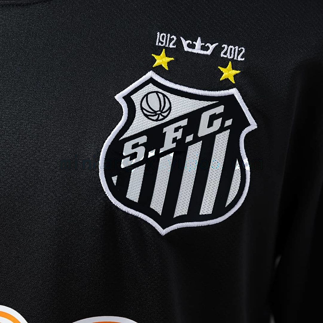 Santos 12_13 Black Retro Jersey S-XXL 5
