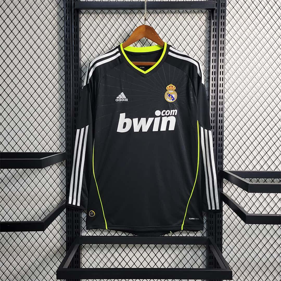 10-11 Real Madrid away long sleeve