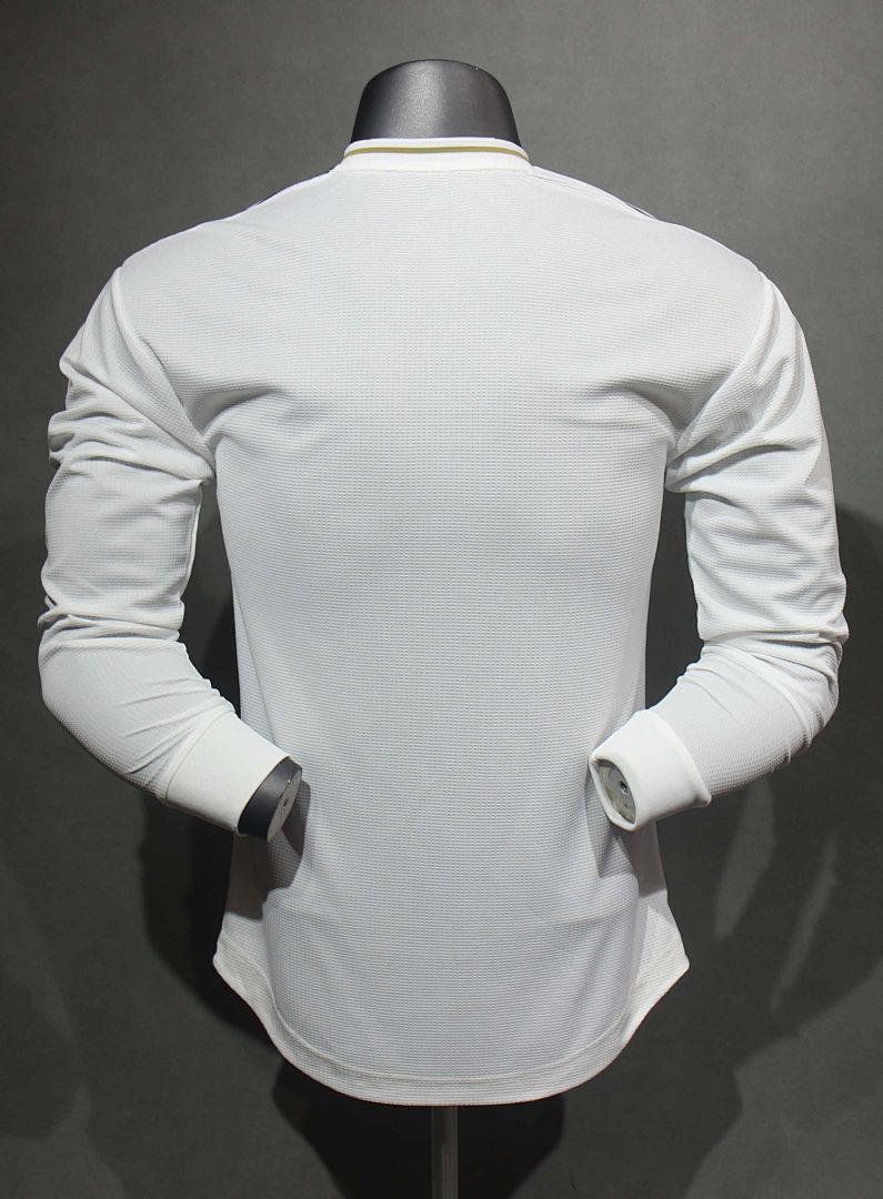 2019-20 Retro Real Madrid Home Kit Player Long Sleeve 7