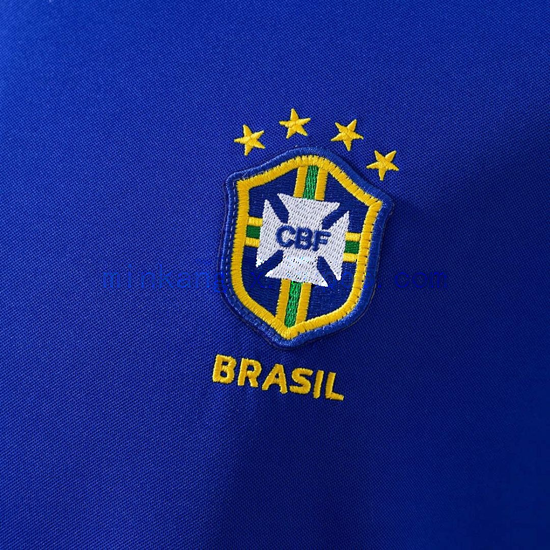 Brazil 1998 Away Retro Long Sleeve Jersey S-XXL 6