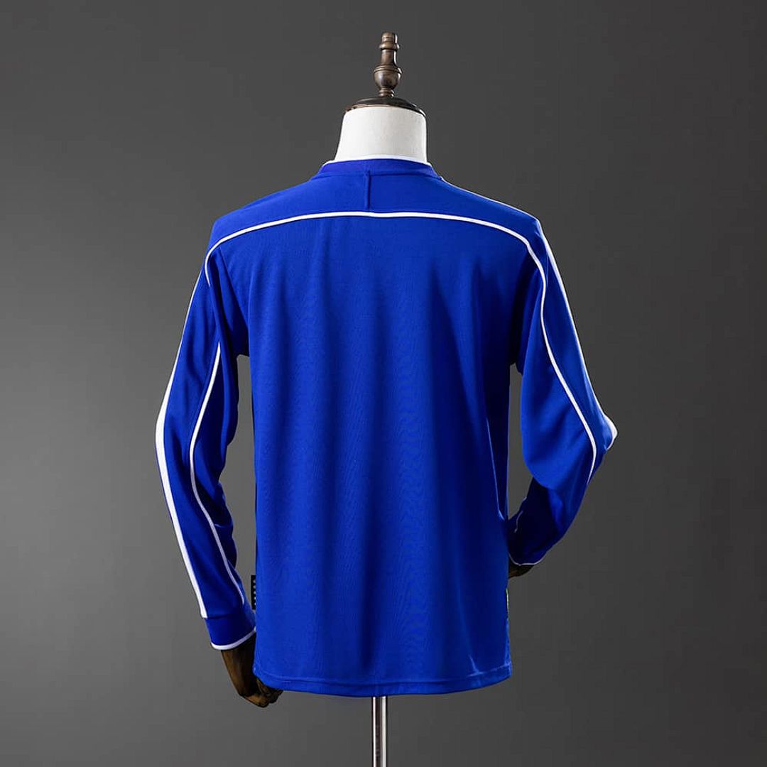 Brazil 1998 Away Retro Long Sleeve Jersey S-XXL 8