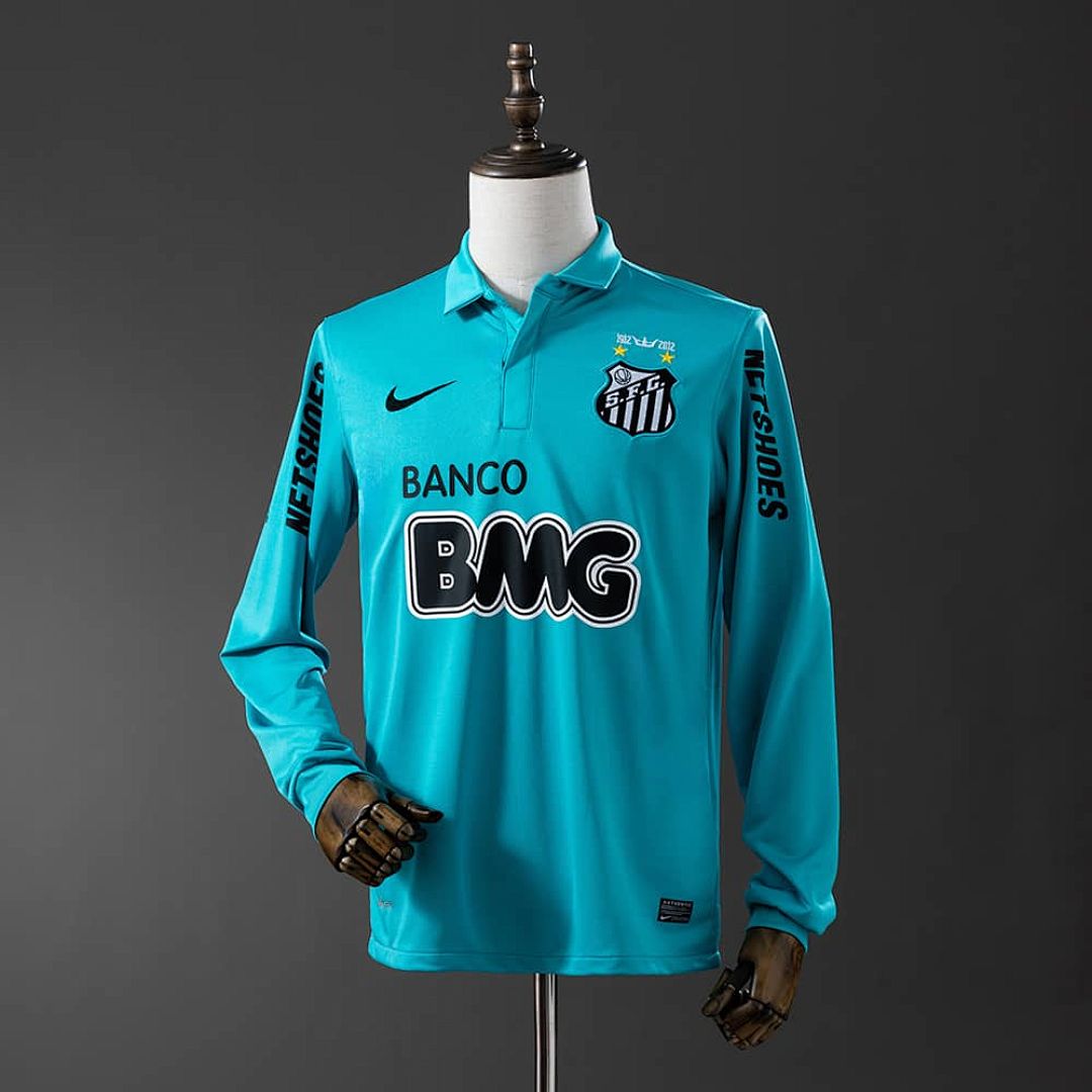 Santos 12_13 Second Away Retro Long Sleeve Jersey S-XXL