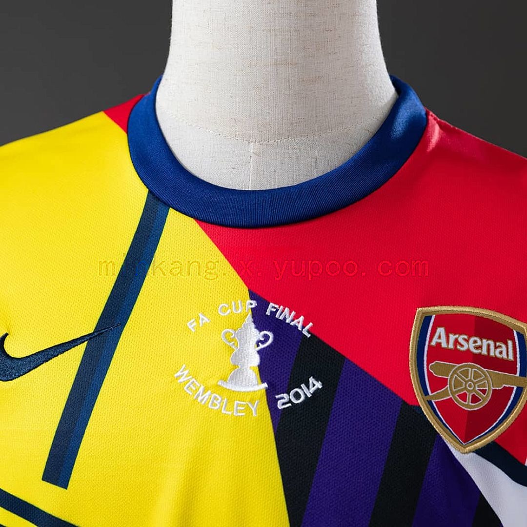 Arsenal 2014 Anniversary Edition Retro Jersey S-XXL 6