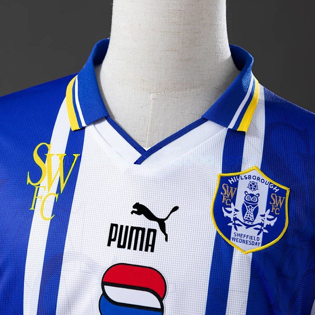 sheffield wednesday 19_97 Home Retro Jersey S-XXL 7