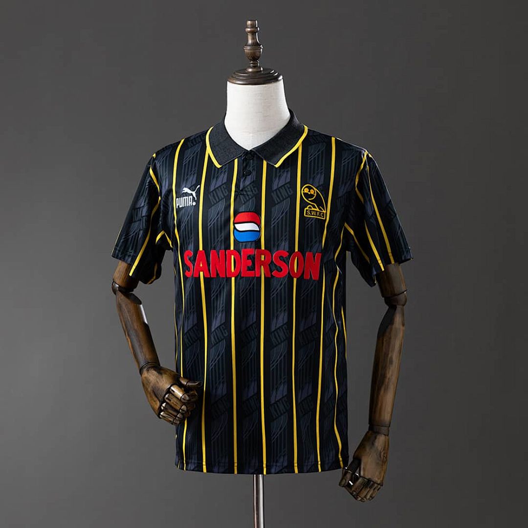 1Sheffield Wednesday 1993 Away Retro Jersey S-XXL