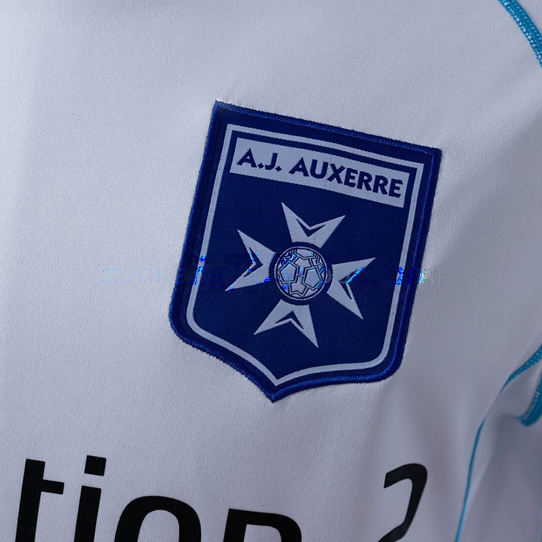 Auxerre 03_04 Home Long Sleeve Retro Jersey S-XXL 4