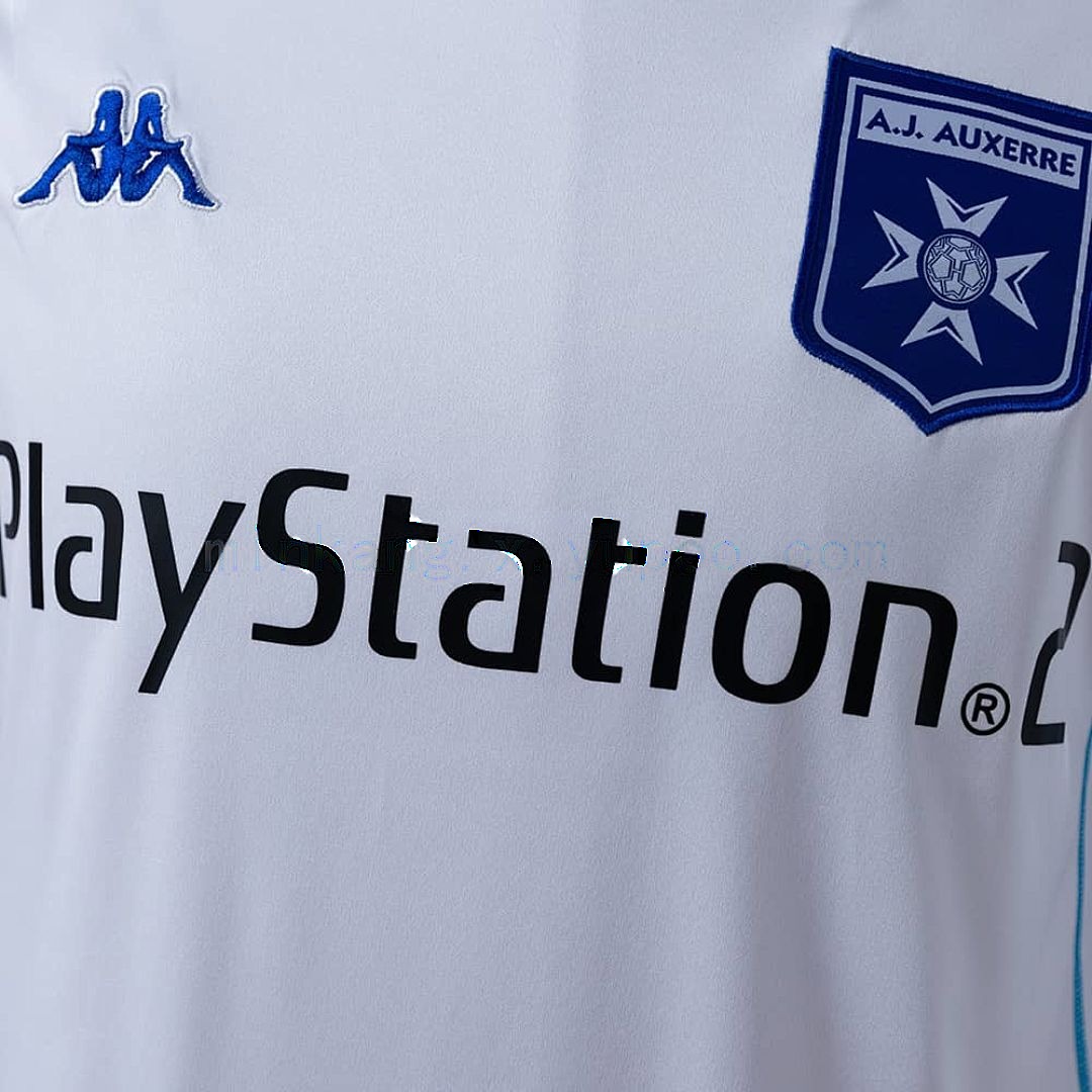 Auxerre 03_04 Home Long Sleeve Retro Jersey S-XXL 5