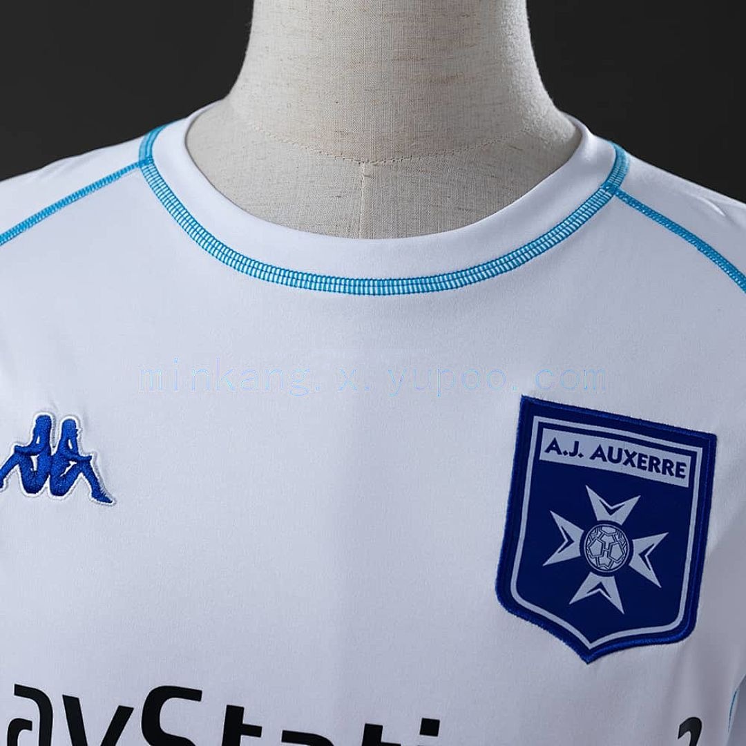 Auxerre 03_04 Home Long Sleeve Retro Jersey S-XXL 6