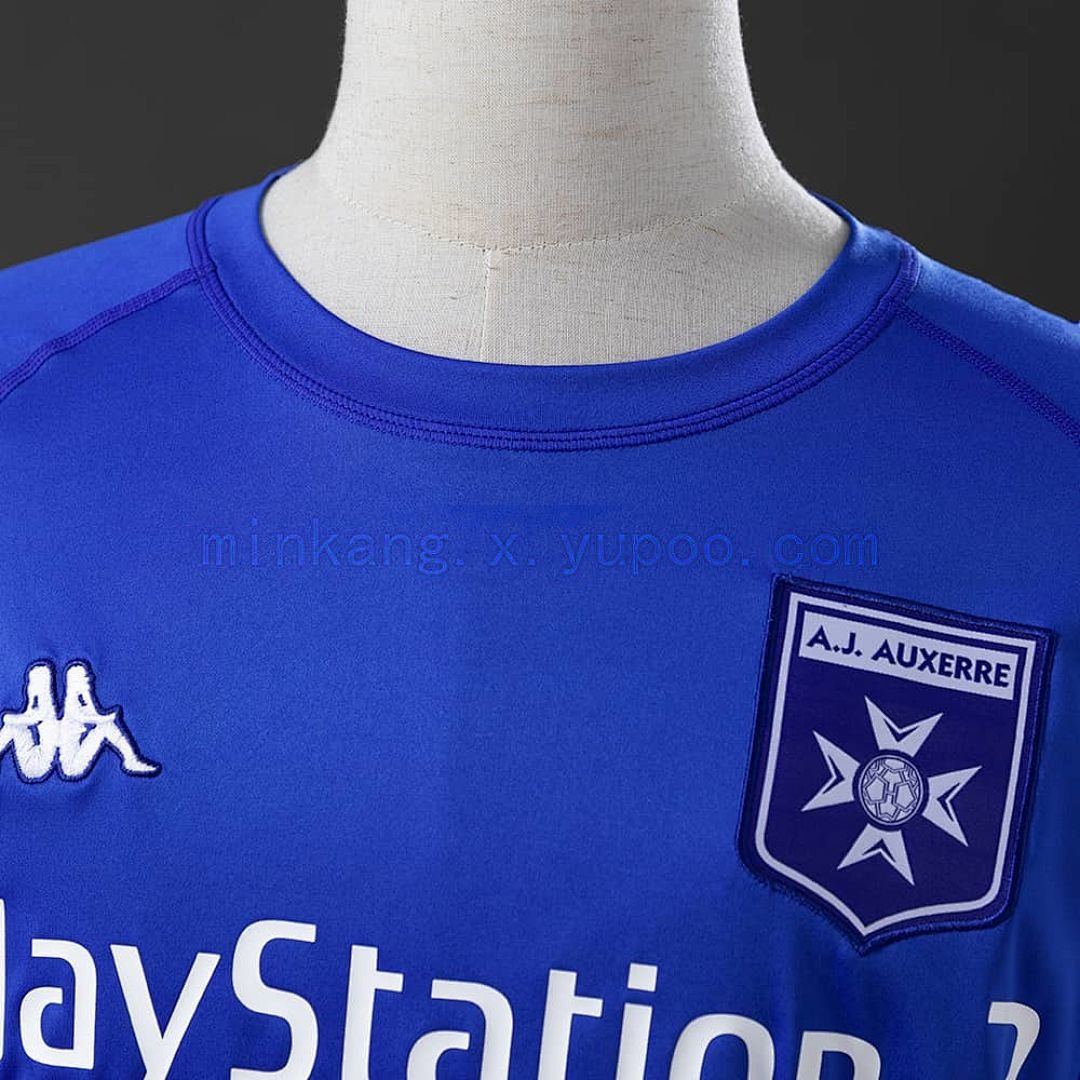 Auxerre 03_04 Away Long Sleeve Retro Jersey S-XXL 6