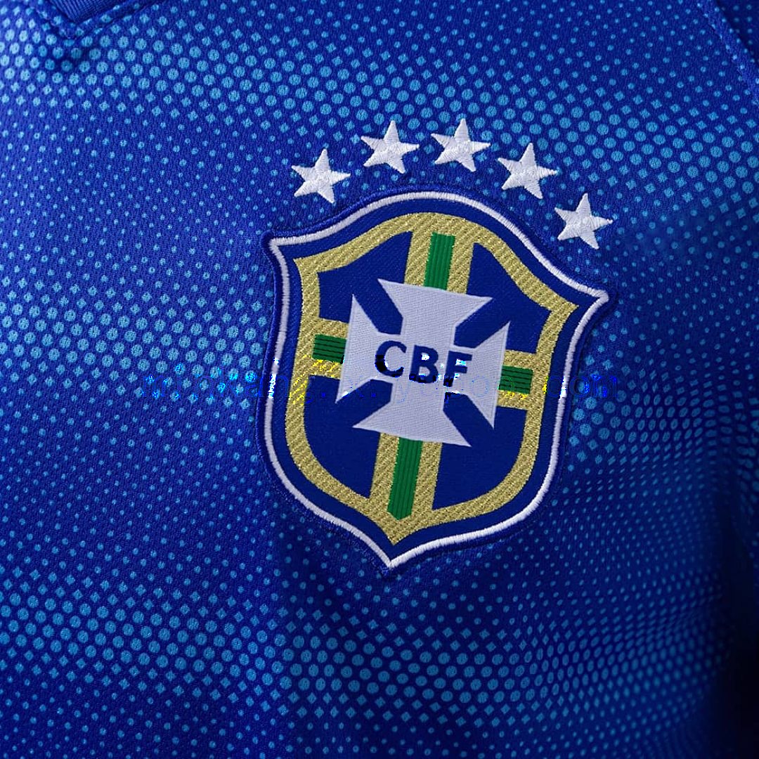 Brazil 2014 visitante retro camiseta 5