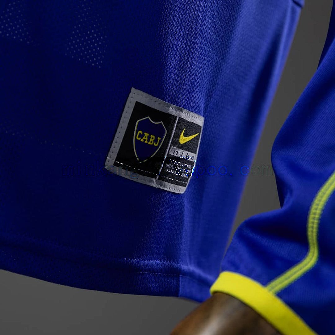 Retro Long Sleeve Boca Juniors 03_04 home S-XXL 2