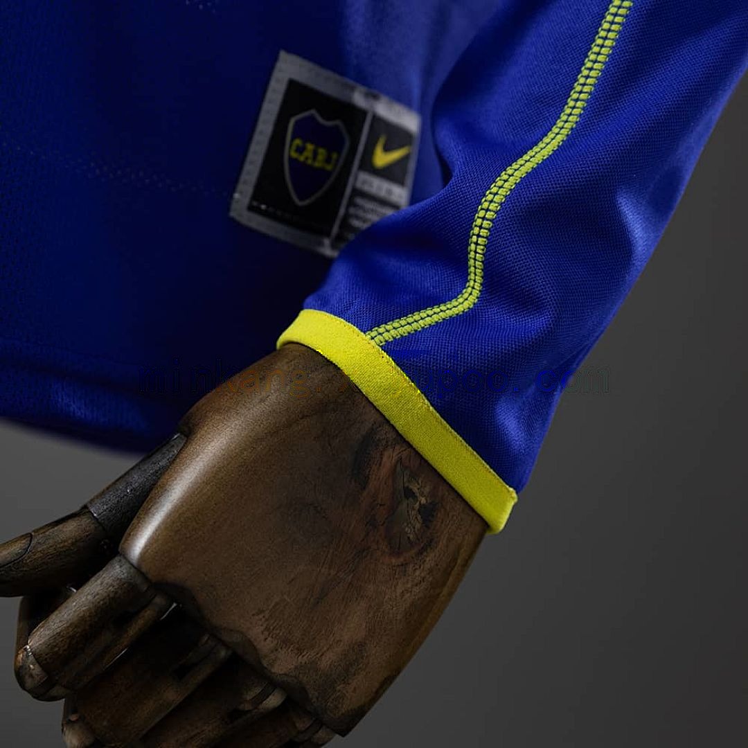 Retro Long Sleeve Boca Juniors 03_04 home S-XXL 3