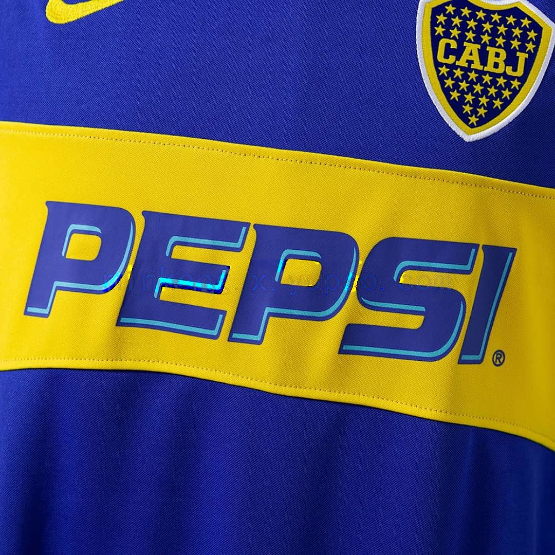Retro Long Sleeve Boca Juniors 03_04 home S-XXL 6